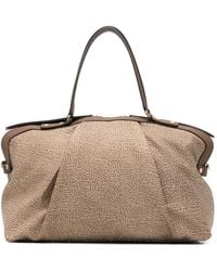 Borbonese - Strukturierter Shopper - Lyst