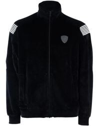 EA7 - Sweatshirt mit Reißverschluss - Lyst