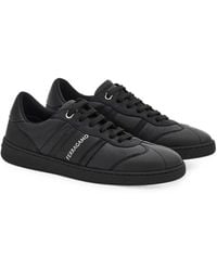 Ferragamo - Baskets À Logo Imprimé - Lyst