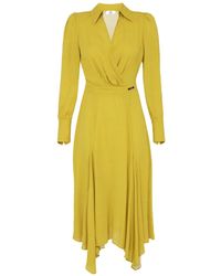 Elisabetta Franchi - Kleid mit Polka Dots - Lyst