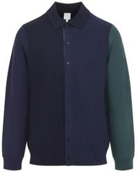 Paul Smith - Colour-Block Button-Up Shirt - Lyst