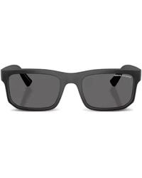 ARMANI EXCHANGE - Rectangle-Frame Sunglasses - Lyst