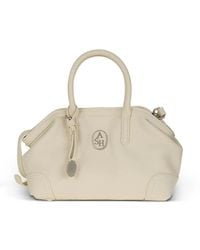 Ash - Josephine Logo-Plaque Leather Shoulder Bag - Lyst