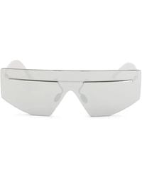 Prada - Oversized Shield Sunglasses - Lyst