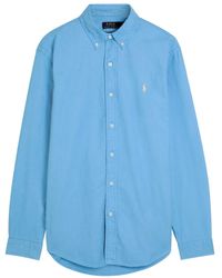 Polo Ralph Lauren - Logo-Embroidered Cotton Shirt - Lyst