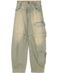 DARKPARK - Cargo Jeans Met Toelopende Pijpen - Lyst
