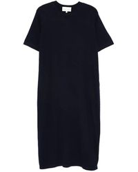 Bompard - Round-Neck Midi Dress - Lyst