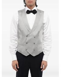 Corneliani - Double-Breasted Waistcoat - Lyst