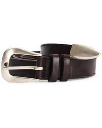 Orciani - Ceinture D'Inspiration Western En Cuir - Lyst