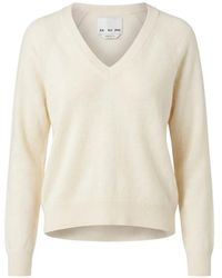 Sa Su Phi - Raglan-Sleeve V-Neck Sweater - Lyst