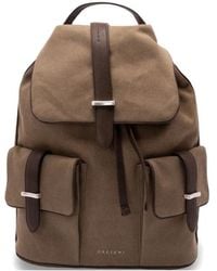 Orciani - Jones Safari Buckle-Fastening Backpack - Lyst