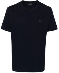 Etro - T-Shirt With Pegasus Embroidery - Lyst