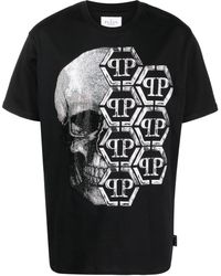 Philipp Plein - Camiseta con motivo SS Skull - Lyst