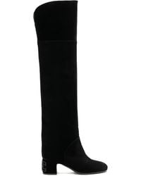 Casadei - Muni Nomad 50Mm Over-The-Knee Boots - Lyst