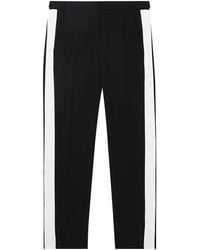 Burberry - Pantalon de costume à rayures latérales - Lyst