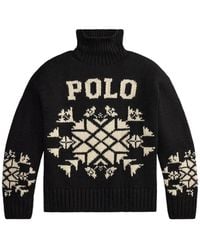 Polo Ralph Lauren - Wool Turtleneck Sweater - Lyst