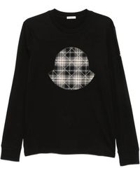 Moncler - T-Shirt À Patch Logo - Lyst