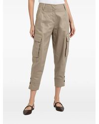 Brunello Cucinelli - Button-Cuff Cargo Pants - Lyst