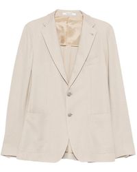 Tagliatore - Textured Two-Button Blazer - Lyst