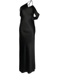 Michelle Mason - Bias-Cut One-Shoulder Gown - Lyst