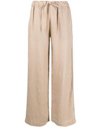 Fay - Mid-rise Wide-leg Trousers - Lyst