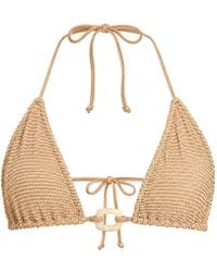BOUND - Ingrid Ring-Detail Bikini Top - Lyst