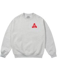 Palace - Fukuoka Tri-Ferg Crew-Neck Sweatshirt - Lyst