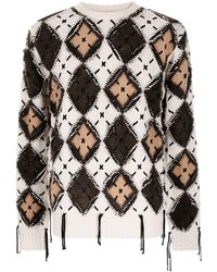 Amiri Wool Military Patch Knit Jumper 