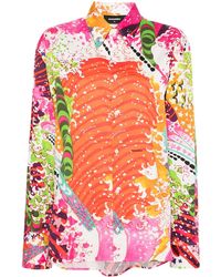 DSquared² - Overhemd Met Print - Lyst