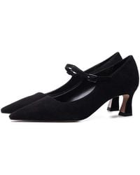 Poche Paris - Buckl-Strap Pumps - Lyst