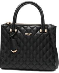 DKNY - Quilted Tote Bag - Lyst