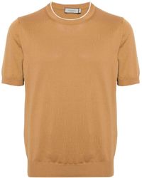 Canali - Edges Katoenen T-shirt - Lyst