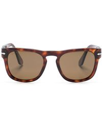 Persol - Elio Tortoiseshell-effect Square-frame Sunglasses - Lyst