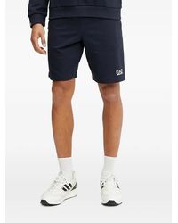 EA7 - Shorts Met Logoprint - Lyst