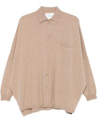 Vanisé - Vest Met Zak En Knoop - Lyst