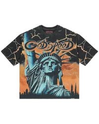 Godspeed - Voltage Graphic-Print T-Shirt - Lyst