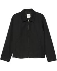 Sandro - Wing-Collar Zip-Up Jacket - Lyst