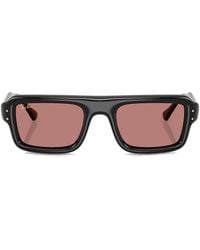 Ray-Ban - Rectangle-Frame Sunglasses - Lyst