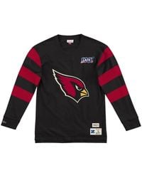 Mitchell & Ness - X Nfl Arizona Cardinals Long-Sleeve Logo-Patch T-Shirt - Lyst