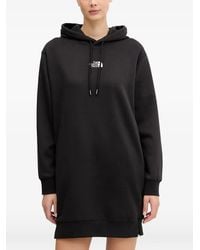 The North Face - Essential Relaxed Hooded Mini Dress - Lyst