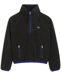 Ami Paris - Fleece Vareuse With Ami Patch - Lyst