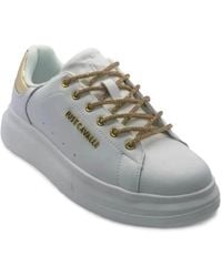 Just Cavalli - Ursa Leather Sneakers - Lyst