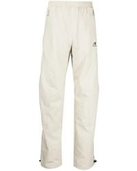 Adererror - Logo-Embroidered Straight-Leg Trousers - Lyst