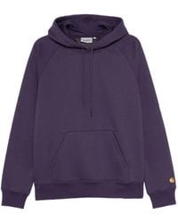 Carhartt - Felpa Chase Con Cappuccio - Lyst