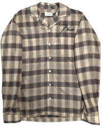 Rhude - Camisa Translúcida A Cuadros - Lyst
