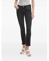 Liu Jo - Stud-Embellished Jeans - Lyst