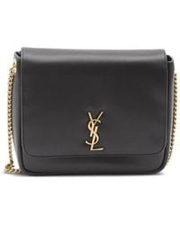 Saint Laurent - Kate Leren Crossbodytas - Lyst