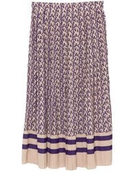GANT - Pleated Skirt - Lyst