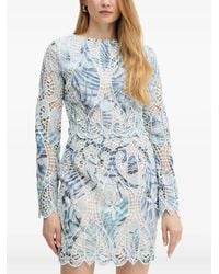 Guess - Minikleid Aus Spitze - Lyst
