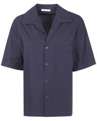 Entire studios - V-Neck Short-Sleeve Shirt - Lyst